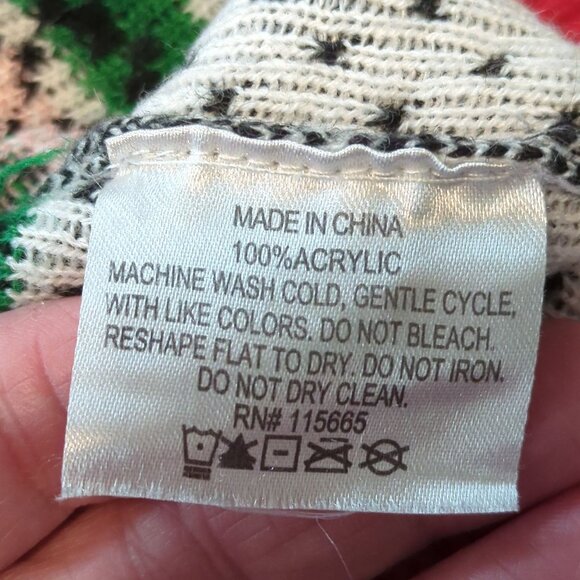 SpongeBob Squarepants Mens Ugly Christmas Sweater Sz M Christmas 2021 Holiday - Picture 8 of 15